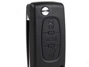 guscio originale IEA lama a punta con vano batteria 3 tasti citroen