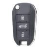 chiave completa con telecomando originale IEA 3 tasti con faro o macchina chip NCF2960 hitag AES type c - immagine 2