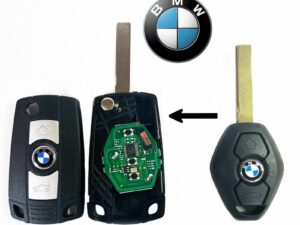guscio  3 tasti bmw per modifica  bmw da rombo  a scatto