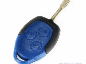 guscio cover 3 tasti diviso in due per ford con lama a chiodo 2 colori blu nero originale IEA
