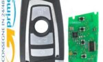 TELECOMANDO CHIAVE PER BMW 4 TASTI COMPLETO DI CHIP SCHEDA ELETTRONICA!