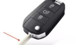 guscio peugeot citroen 3 tasti con fari al centro lama va2 pieghevole originale iea
