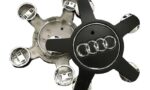 tappo copri mozzo nero copri bulloni ragno audi 135 mm a1 a3 A4 a5 a6 q3 q5 q7 tt