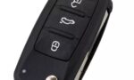 chiave con telecomando e chip 3 tasti originale iea per skoda citigo 2014