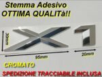 STEMMA TARGHETTA SCRITTA LOGO FREGIO BAULE POSTERIORE BMW X1
