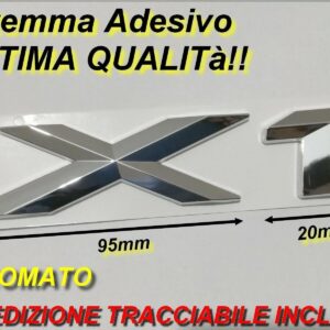 STEMMA TARGHETTA SCRITTA LOGO FREGIO BAULE POSTERIORE BMW X1