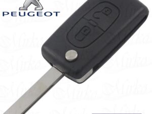 guscio cover telecomando 2 tasti + vano peugeot orignale IEA