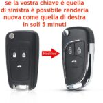 guscio modifica 3 tasti opel chevrolet lama a scatto