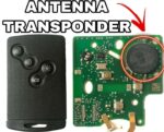 antenna bobina transponder per chiavi renault 4 tasti a scheda originale iea