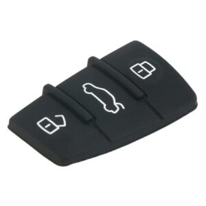 Tasti Pulsanti Gomma Cover Per Chiave AUDI A1 A3 A4 A6 A8 S3 S4 S6 TT Q5 Q7 RS44