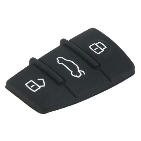 Tasti Pulsanti Gomma Cover Per Chiave AUDI A1 A3 A4 A6 A8 S3 S4 S6 TT Q5 Q7 RS44