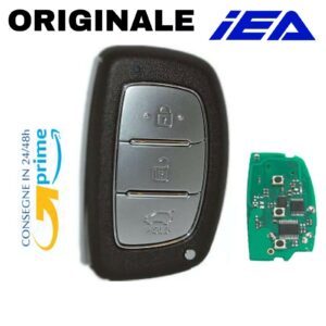 CHIAVE TELECOMANDO CON ELETTRONICA PER Hyundai ix35 del 2014 (New Version)