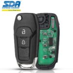 TELECOMANDO CHIAVE PER FORD  2/3 TASTI COMPLETA DI CHIP 434 MHZ