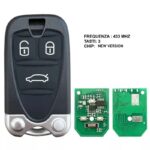 Telecomando completo di chip originale IEA 3 tasti Alfa 159 / Versione 2007
