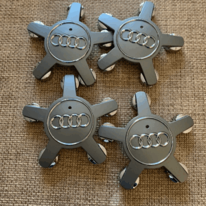 coprimozzo  audi 135 mm grigio scuro a ragno stella