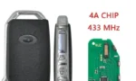 CHIAVE COMPLETA CHIP 3 TASTI TELECOMANDO PER KIA  New Version  433mhz / 2023