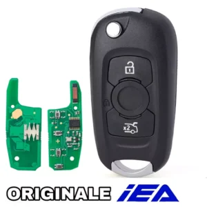 chiave completa con telecomando completo di chip per Opel originale IEA